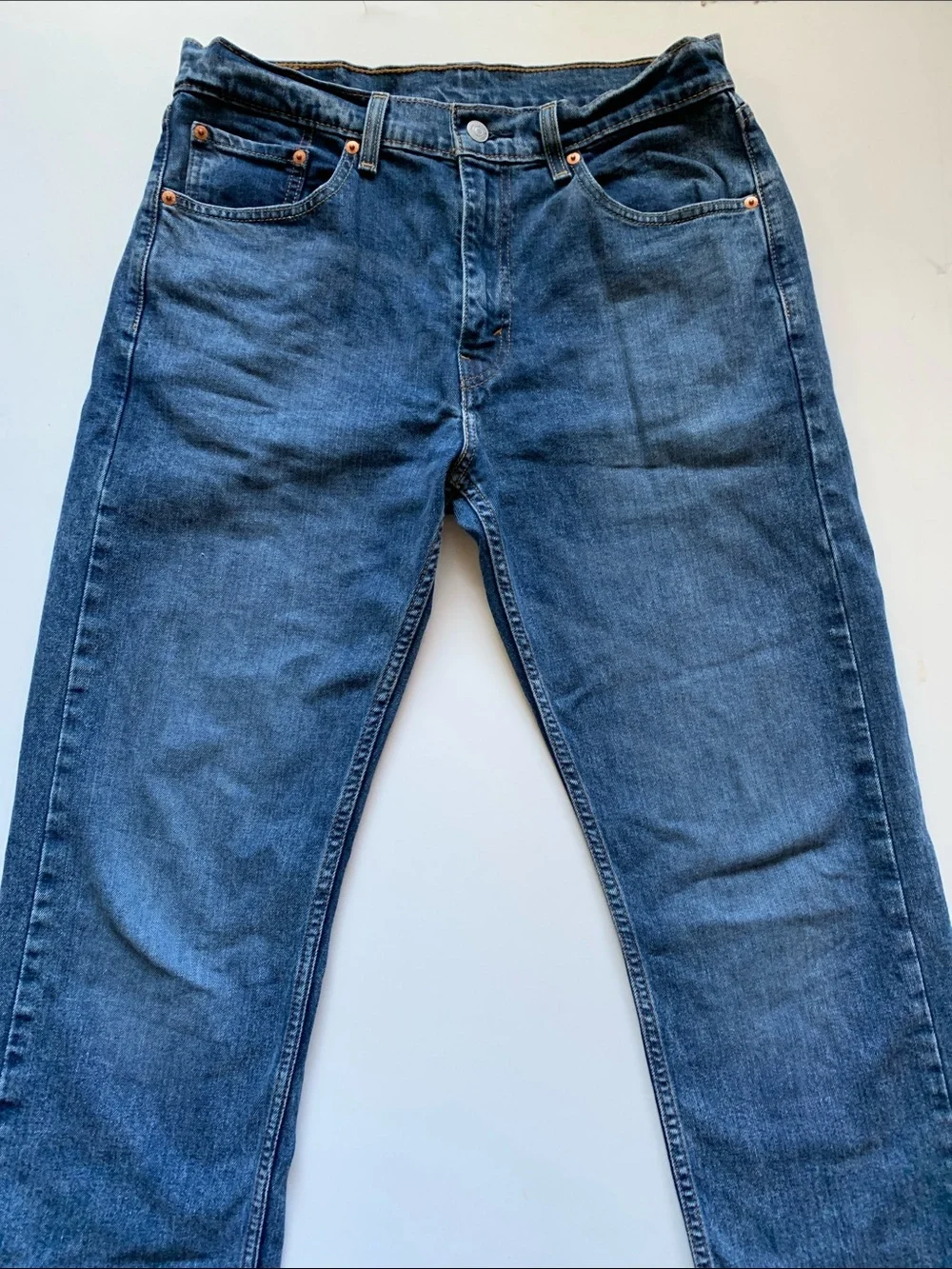 LEVIS 505 EUC Straight Regular Mid Rise Jeans 32x32”